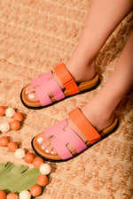 Connect Strap Sandals   (Pink)