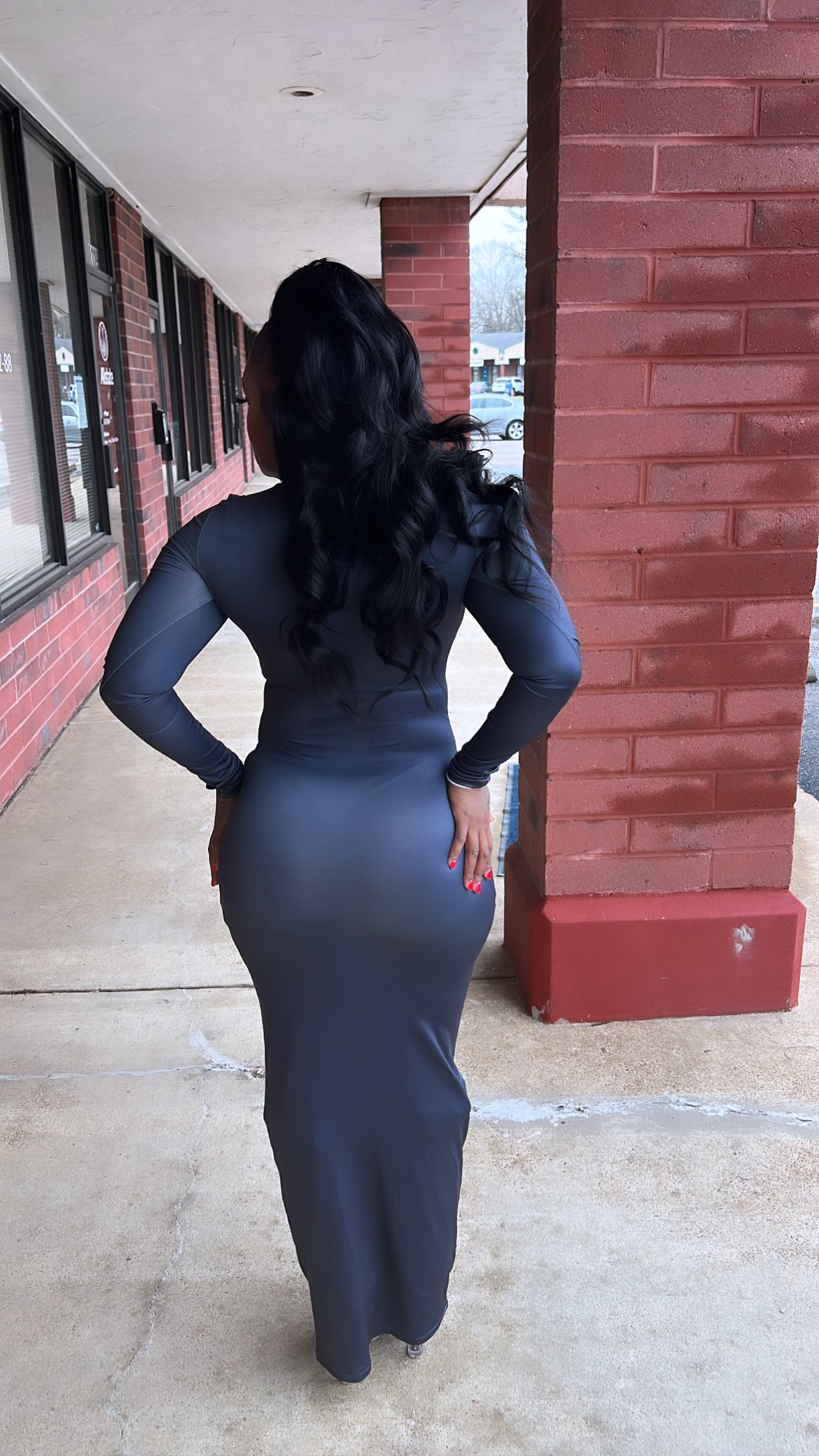 3D Bodycon Dress