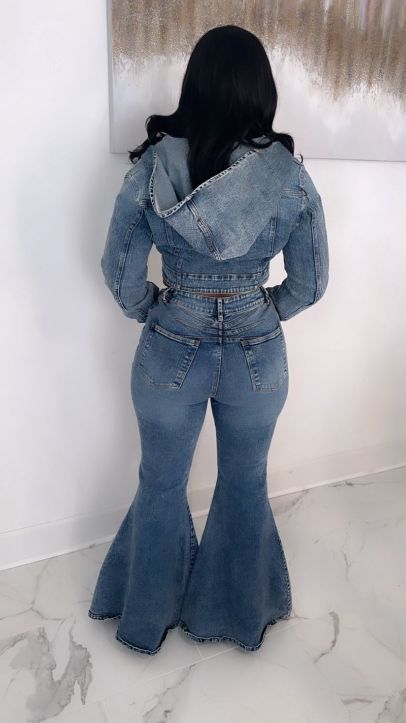 Your Denim Jacket and Pant Set