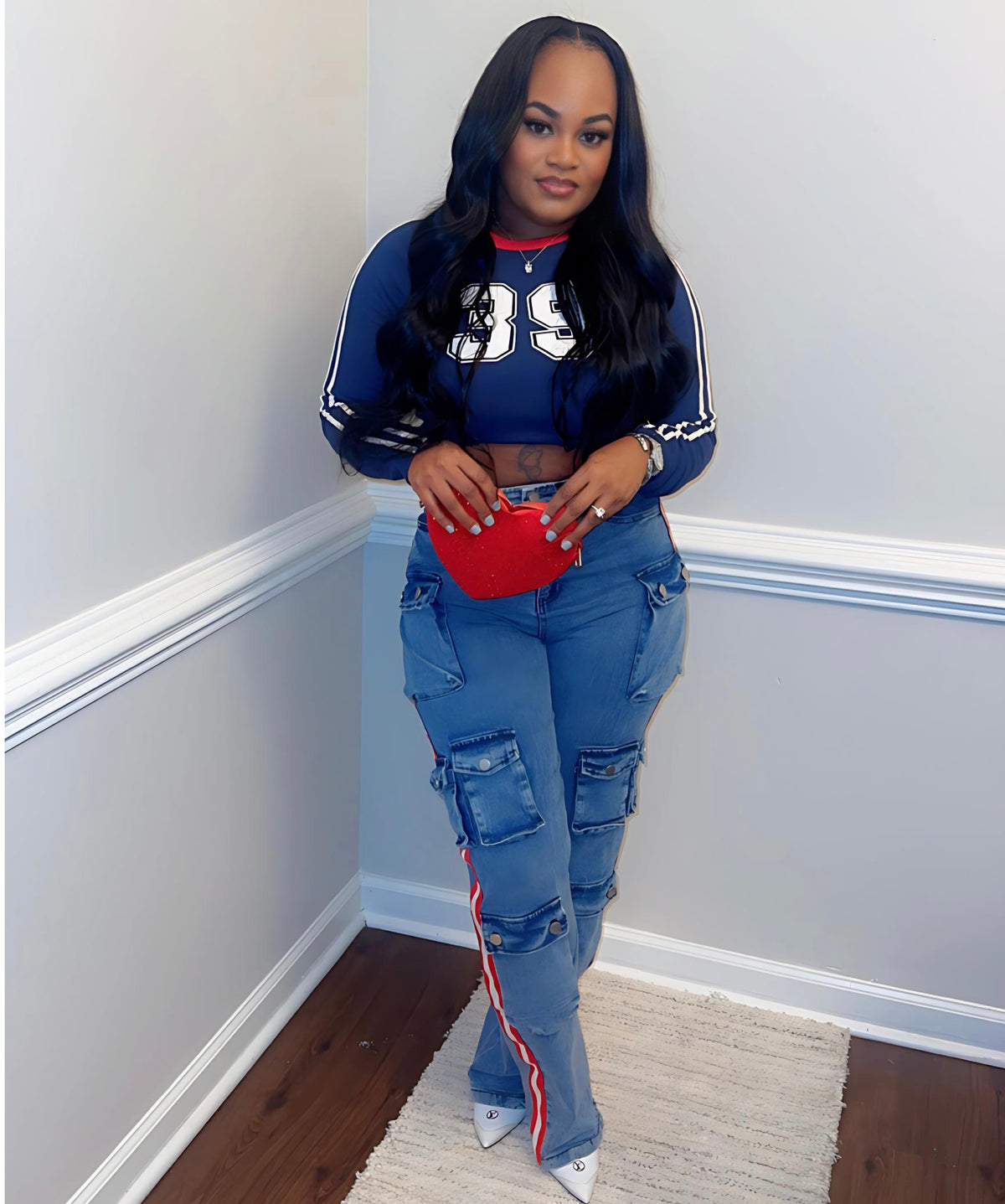 Stripe Me Down Pants