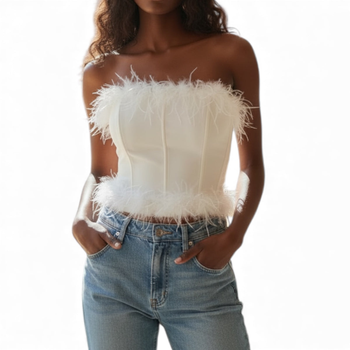 Furry Down Top (Final Sale)