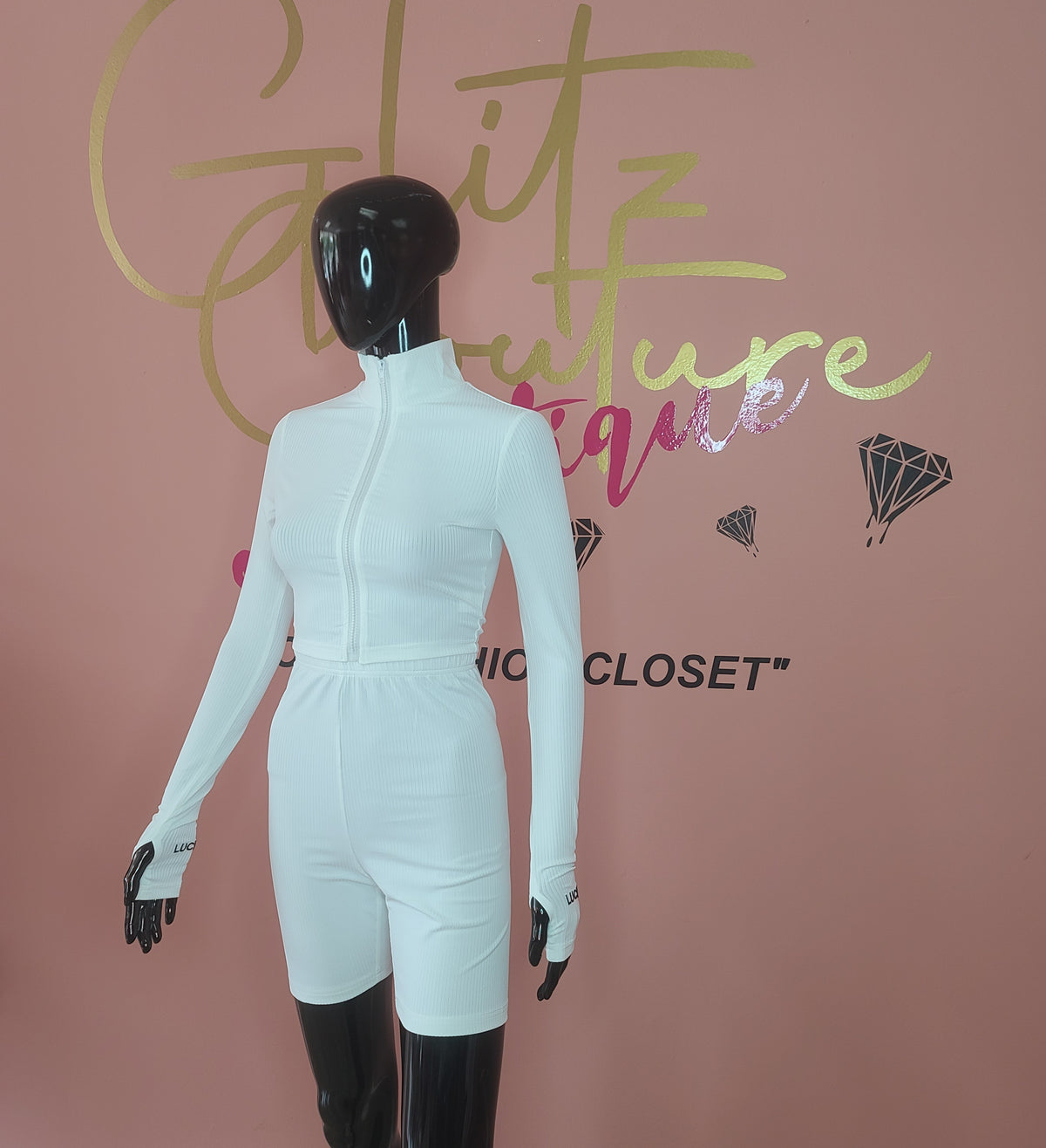 Lucky Lable Shorts Set