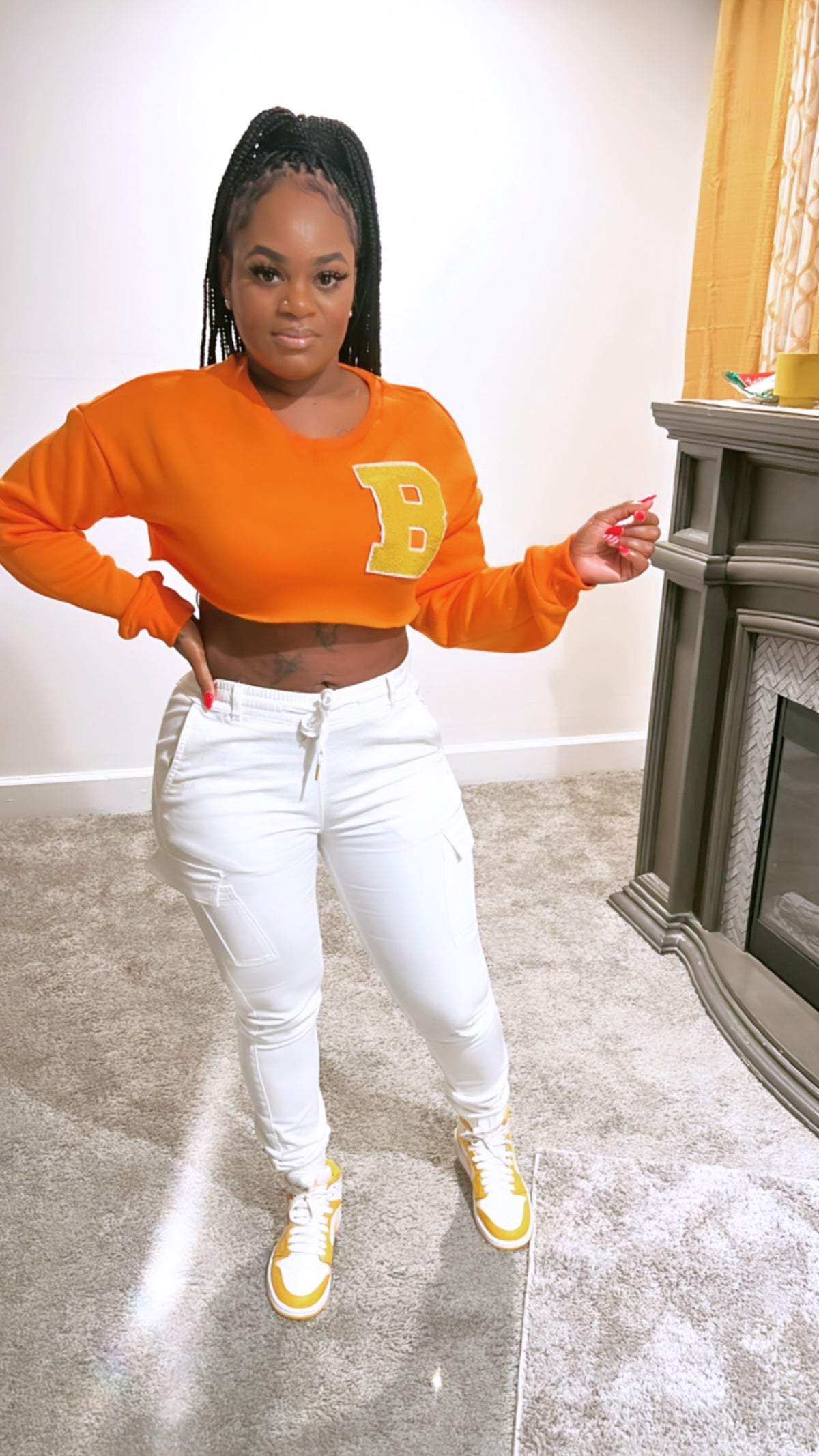 Big B Crop Sweater