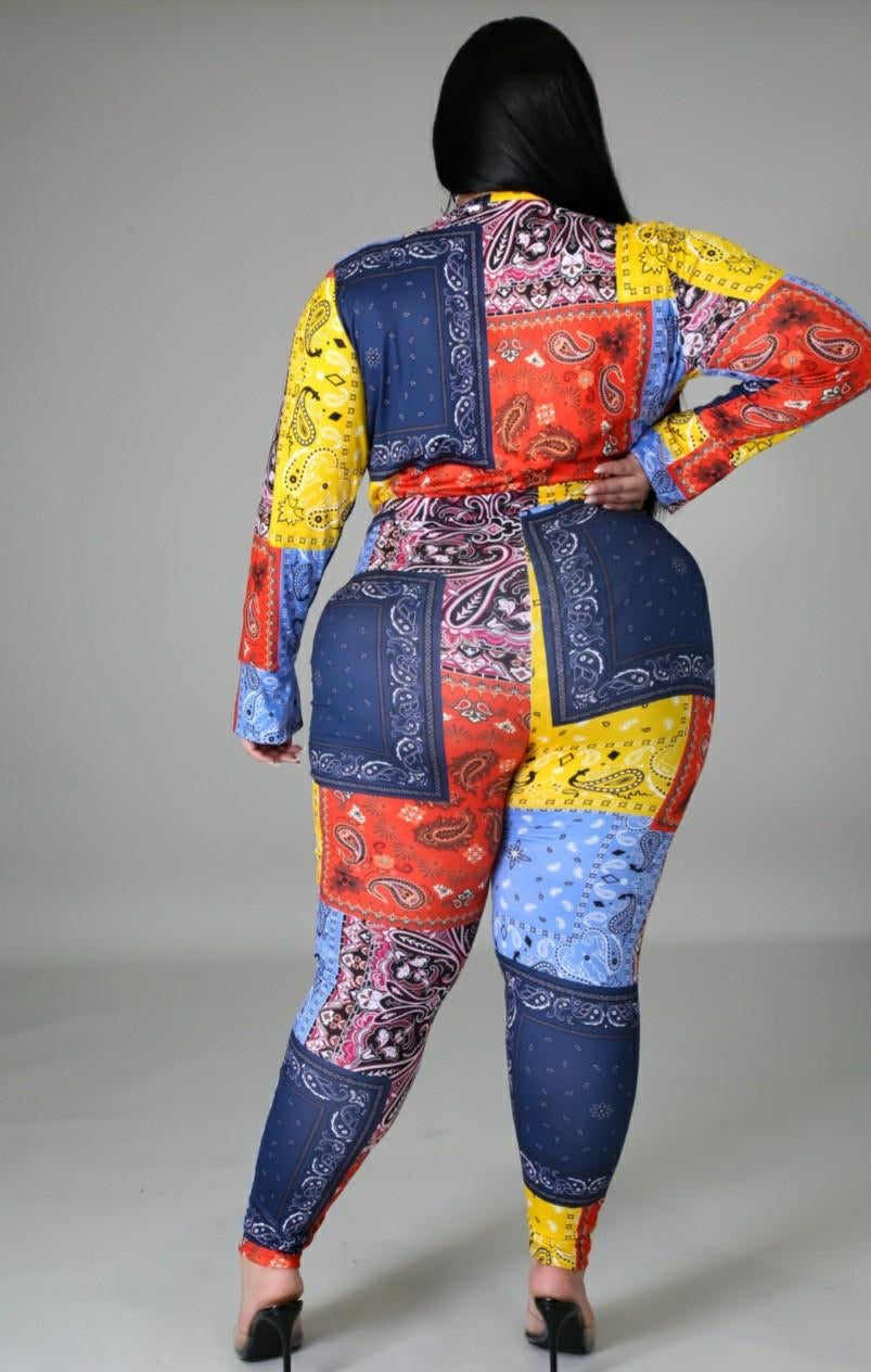 Flashy Pants Set